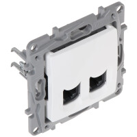 Gniazdo zakończeniowe 2xRJ45 kat.5e Legrand 764574