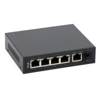Switch PoE ULTIPOWER 0154afat 4xFE(4xPoE) 65W