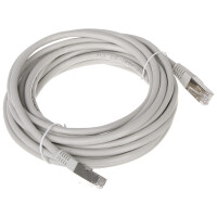 Patchcord RJ45/FTP6/5.0-GY kat.6 szary 5m