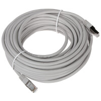 Patchcord RJ45/FTP6/15-GY kat.6 szary 15m
