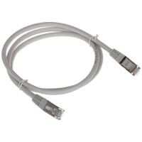 Patchcord RJ45/FTP6/1.0-GY kat.6 szary 1.0m
