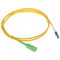 Patchcord jednomodowy PC-SC-APC/LC 1m