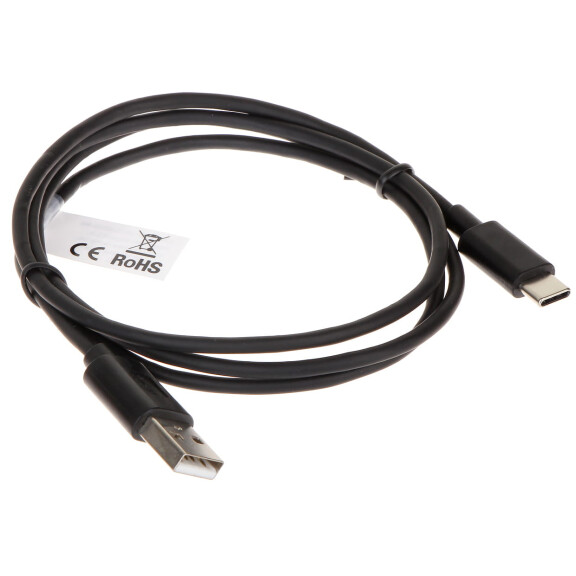 Przewód USB-W-C/USB-W-1M/B czarny 1m