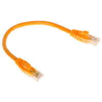 Patchcord RJ45/6/0.2-ORANGE kat6 pomarańczowy 0.2m