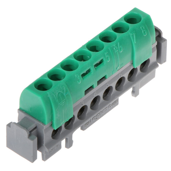 Listwa przyłączeniowa IP2X zielona Legrand 004832