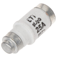 Wkładka topikowa ETI-D02/25A 400V gL/gG E18 25A
