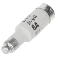 Wkładka topikowa ETI-D01/6A 400V gL/gG E14 6A