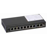Switch PoE ULTIPOWER PRO0208afat 10x RJ45 (8xPoE)