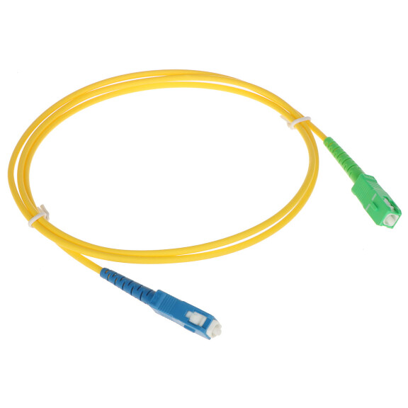 Patchcord jednomodowy 1m PC-SC-APC/SC