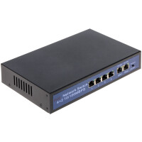 Switch PoE APTI-POE0402-60W 4xPoE 2xUplink 60W