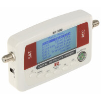Miernik satelitarny DVB-S/S2 SF-500 Red Eagle