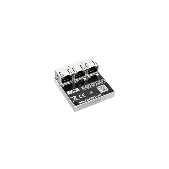 Switch PoE 3-portowy BCS-xPoE3/EXT-AT extender