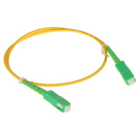 Patchcord jednomodowy PC-SC-APC/SC-APC-0.5 m