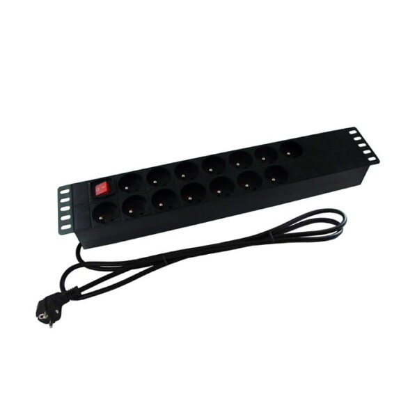 Listwa zasilająca 2U 19'' 14 gniazd PD-14/RACK-2U