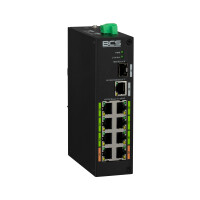 Switch PoE 9-portowy BCS-L-SP08E01G-1SFP
