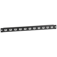 Organizer kabli poziomy płaski 1U Pulsar RAOK-1T
