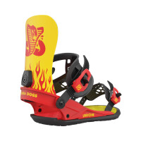Wiązania snowboardowe Union Strata Custom House Cobra Dogs L