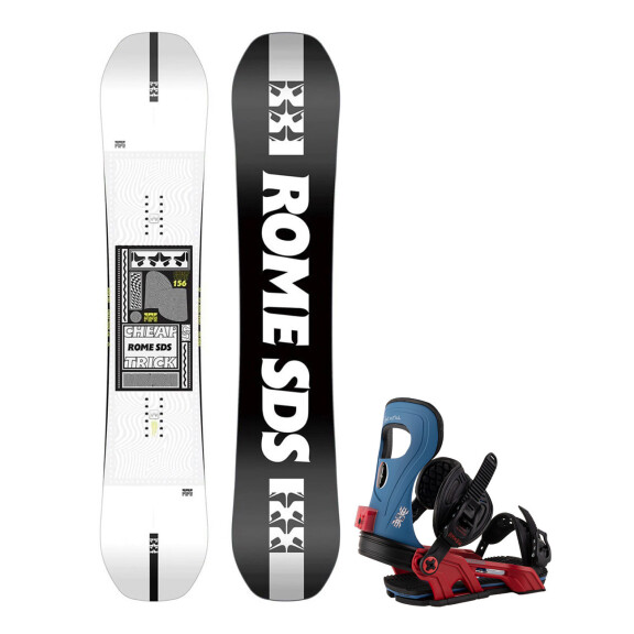 Zestaw snowboardowy Rome Cheaptrick + Bent Metal Metta M 156