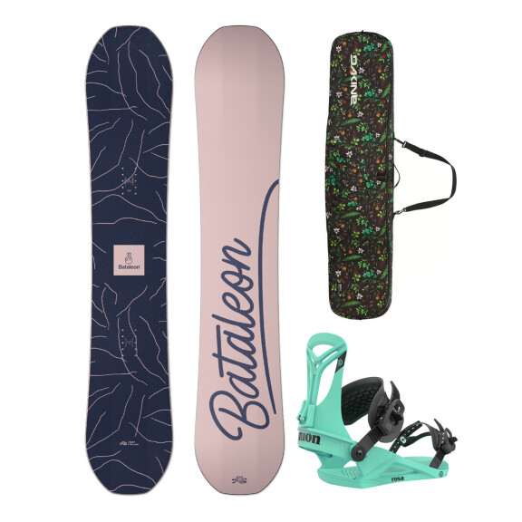 Zestaw snowboardowy Bataleon Spirit 140 + Union Rosa M + pokrowiec