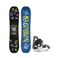 Zestaw snowboardowy Salomon Grail + wiązania Salomon Goodtime XS 125