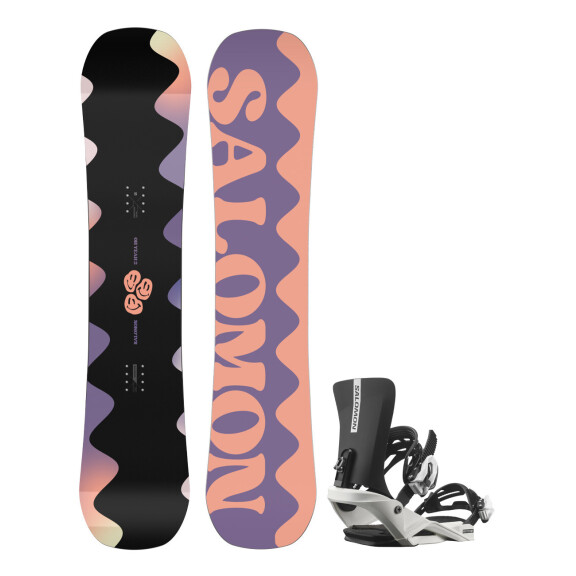 Zestaw snowboardowy Salomon Oh Yeah Grom + Salomon Rhythm Jr S 133