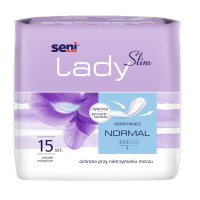 Wkładki urologiczne dla kobiet Seni Lady Slim Normal 10.5x28cm 15 szt.