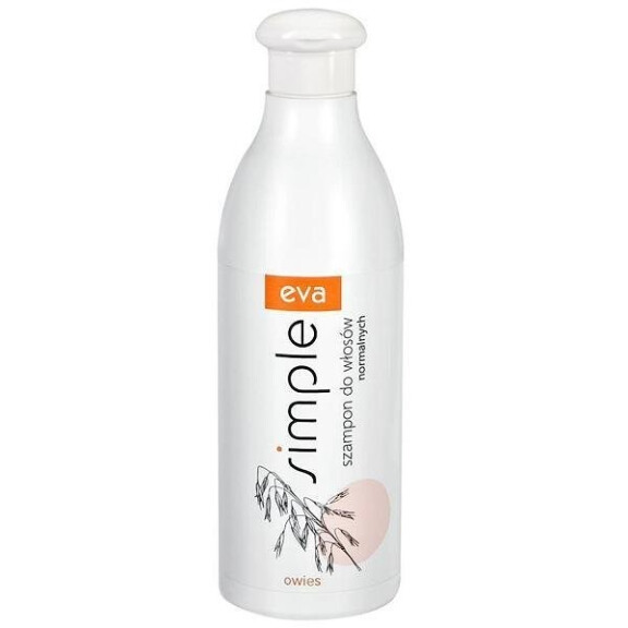 Szampon do włosów normalnych z owsem Eva Simple 500 ml 500 ml