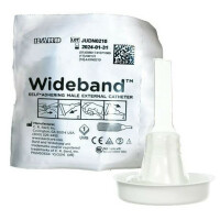 Cewnik urologiczny zewnętrzny dla mężczyzn 100% silikonowy Bard Wideband 1 szt. 25mm