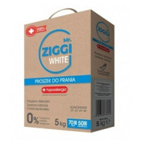 Proszek do prania białego, dezynfekujący Mr. ZIGGI White 5 kg 5kg
