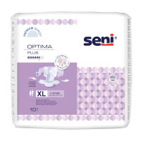 Pieluchomajtki z regulowanym pasem biodrowym Seni Optima Plus XL 10 szt.