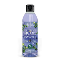 Szampon lniany do włosów słabych i łamliwych Barwa Naturalna 300 ml