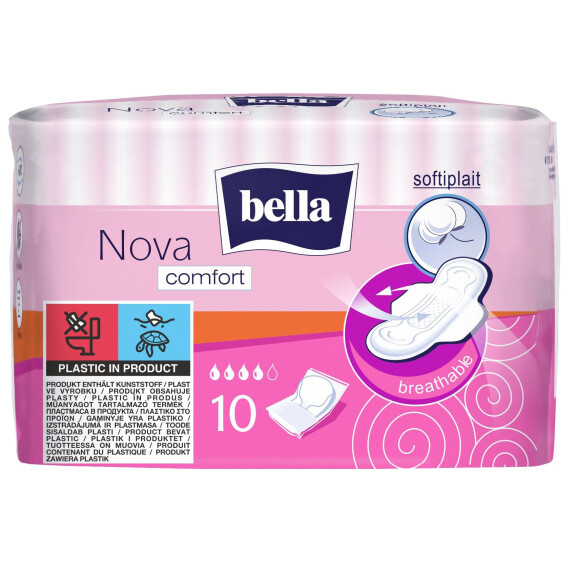 Podpaski higieniczne Bella Nova Comfort 10 szt. 10 szt.