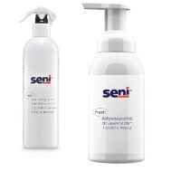 1x Pianka do usuwania plam i zapachu moczu Seni Fresh 300 ml + 1x Neutralizator zapachu Seni 500 ml (500 ml)
