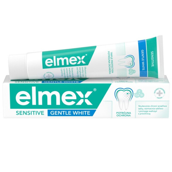 Pasta do zębów Sensitiv Gentle White Elmex 75 ml