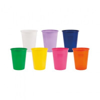 Kubek plastikowy jednorazowy 200 ml 100 szt. Fioletowy