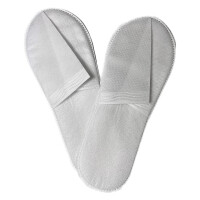Kapcie ochronne, jednorazowe, białe SoftMed 100 szt.