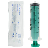 Strzykawka 3-częsciowa DicoNex Luer 25 szt. 50 ml