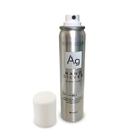 Nanosrebro w płynie Dermfactor - spray 90 ml