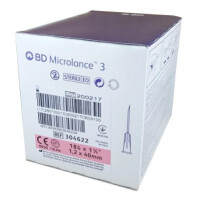 Igły iniekcyjne jednorazowego użytku BD Microlance 100 szt. 100 szt. 1.2x40mm 18G
