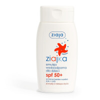 Emulsja wodoodporna dla dzieci SPF 50+ Ziajka 125 ml