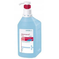 Płyn do chirurgicznej dezynfekcji rąk Desmanol Pure Schulke 1 l Butelka z pompką