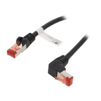 51541 Goobay, Patch cord (S/FTP6-90-002BK)
