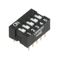 A6E-5101-N OMRON Electronic Components, Schalter: DIP-SWITCH (A6E-5101)