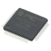 PIC32MX170F512H-I/PT MICROCHIP TECHNOLOGY, IC: PIC-Mikrocontroller (32MX170F512H-I/PT)