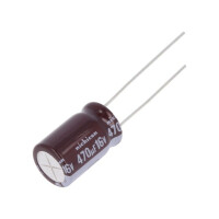 UPM1C471MPD6 NICHICON, Kondensator: elektrolytisch