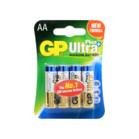 GP 15AU ULTRA PLUS B4 GP, Batterie: alkalisch (BAT-LR6/GP-UP-B4)