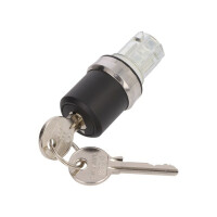 3SU1050-5BF11-0AA0 SIEMENS, Schalter: Drehschalter mit Schlüssel