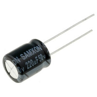 EKM227M1HG1BRRSHP SAMXON, Kondensator: elektrolytisch (KM220/50)