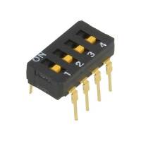 A6D-4100 OMRON Electronic Components, Schalter: DIP-SWITCH