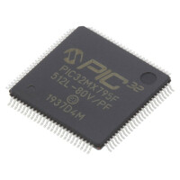 PIC32MX795F512L-80V/PF MICROCHIP TECHNOLOGY, IC: PIC-Mikrocontroller (32MX795F512L-80VPF)